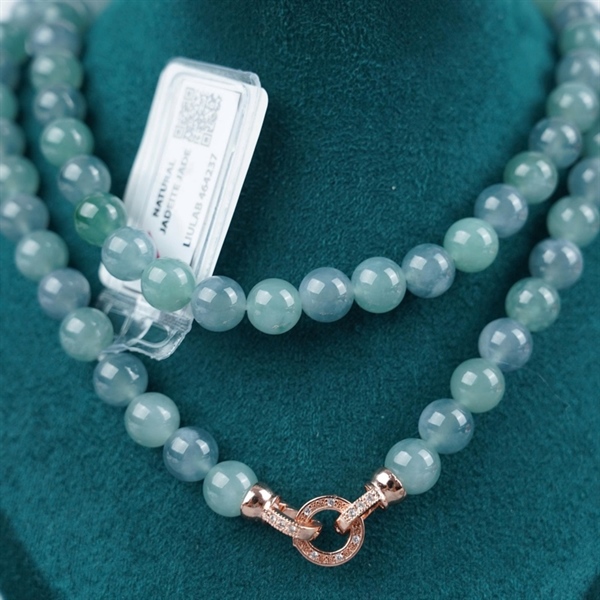 Chuỗi băng đa sắc lam Gua 85 hạt ly8.1-7.78 (464237) KG+