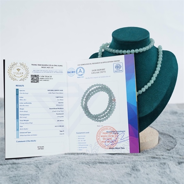 Chuỗi băng xanh nhạt My 107 hạt ly6.21-5.96 (278772) KG+