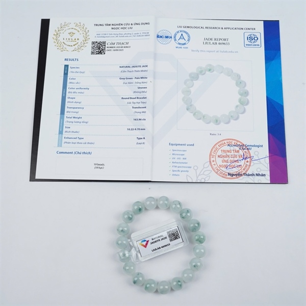 Vòng nếp băng hoa bay My 19 hạt ly10.22-9.7 (469633) KG+