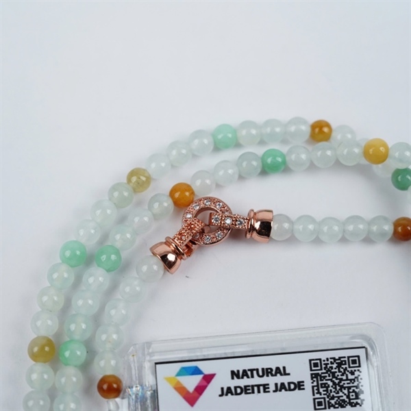 Chuỗi băng đa bảo đậm My 154 hạt ly4.37-4.13 (887357) KG+