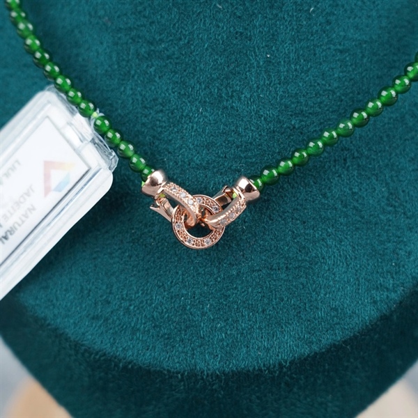 Chuỗi băng lục đế vương Gua 174 hạt ly3.26-3.1 (563772) KG+