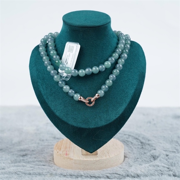 Chuỗi băng đa sắc lam Gua 85 hạt ly8.1-7.78 (464237) KG+