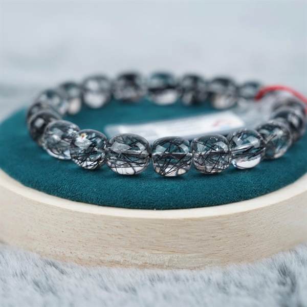 Vòng lu thống tóc đen 20 hạt ly10.75-9.88 (683932) KG+