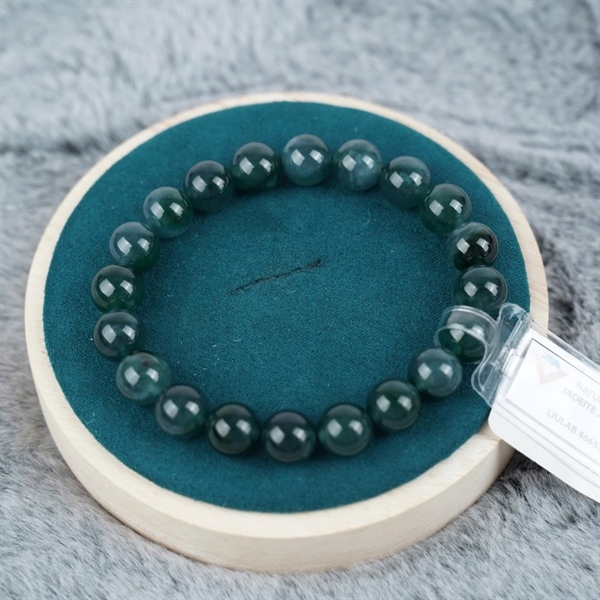 Vòng lam băng Gua 20 hạt ly10-9.9 (466524) KG+