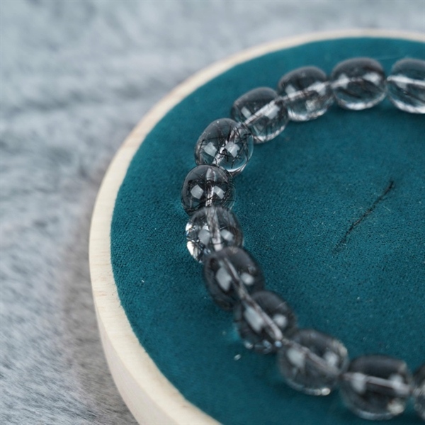 Vòng lu thống tóc đen 20 hạt ly9.35-8.82 (638845) KG+