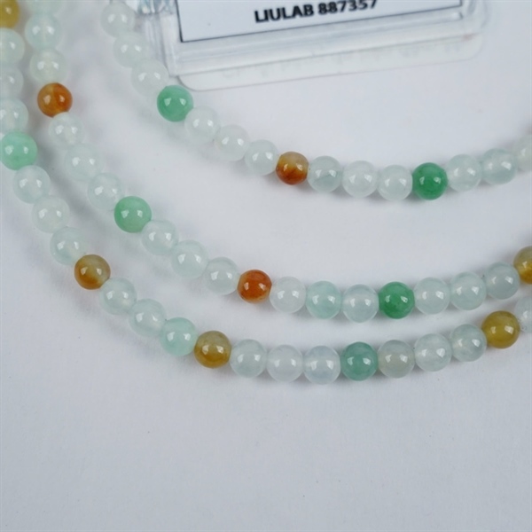 Chuỗi băng đa bảo đậm My 154 hạt ly4.37-4.13 (887357) KG+