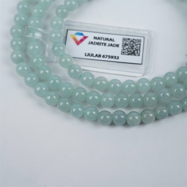 Chuỗi băng xanh nhạt My 116 hạt ly 6.05-5.92 (675932) KG+