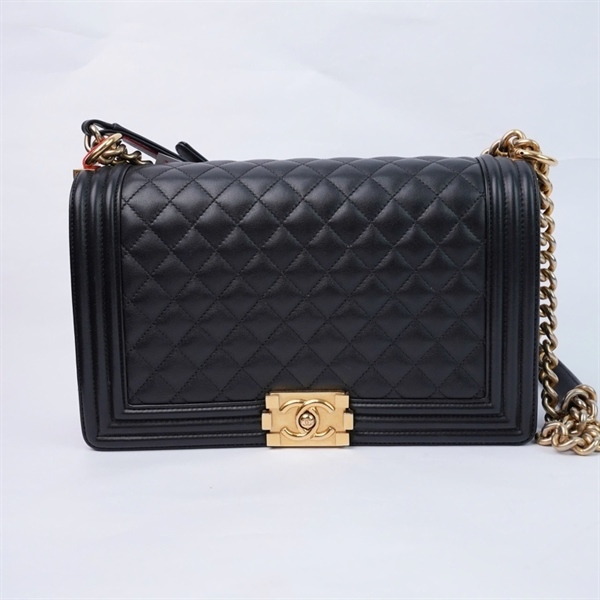 Túi Chanel Boy đen (20662758) sz28 KG+