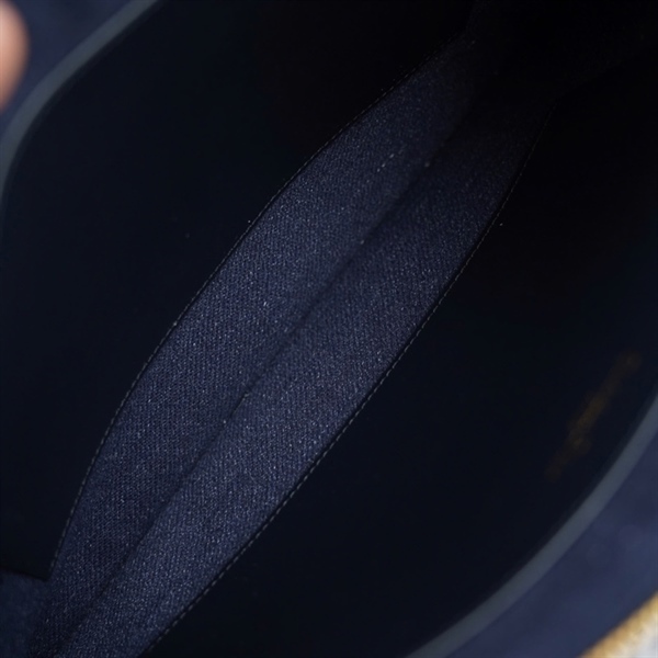 Túi Dior Clutch vàng sọc xanh đen (48-MA-0243) sz30 KG+