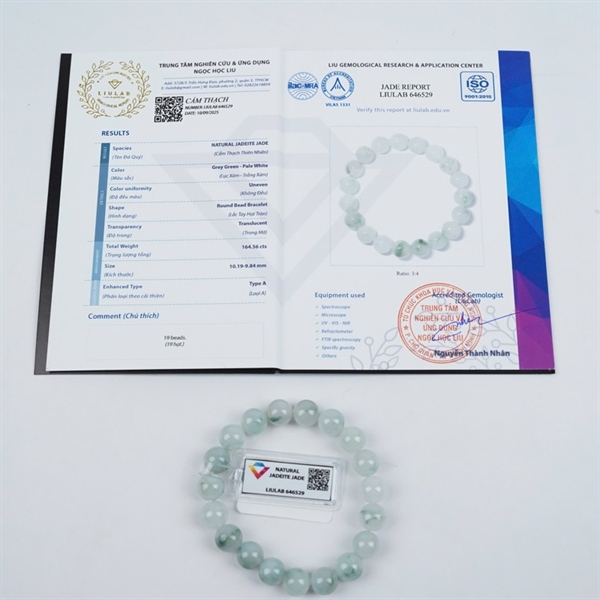 Vòng nếp băng hoa bay My 19 hạt ly10.19-9.84 (646529) KG+