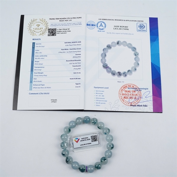 Vòng băng hoa bay My 19 hạt ly10.05-9.99 (274996) KG+