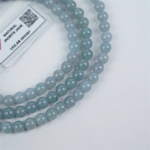 Chuỗi băng lam thiên ko My 114 hạt ly6.12-5.9 (395587) KG+