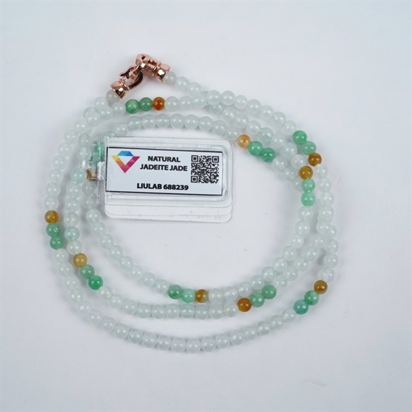 Chuỗi băng đa bảo đậm My 154 hạt ly4.38-4.19 (688239) KG+