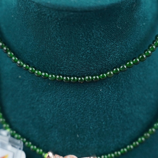 Chuỗi băng lục đế vương Gua172 hạt ly3.32-3.14 (447359) KG+