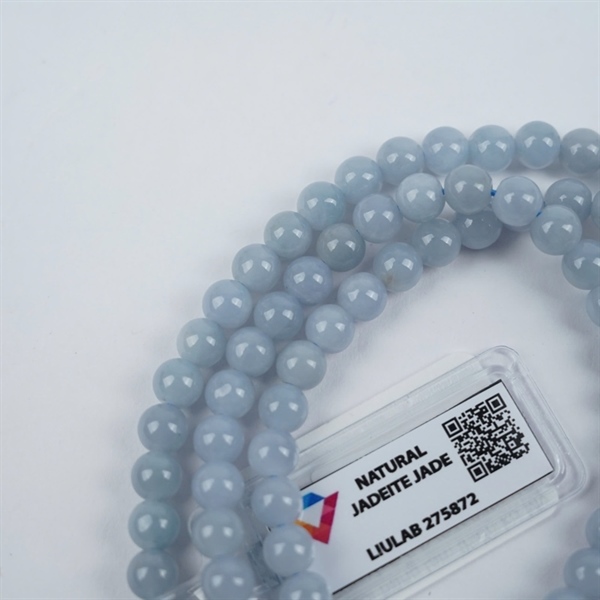 Chuỗi băng lam thiên ko My 108 hạt ly6-5.9 (275872) KG+