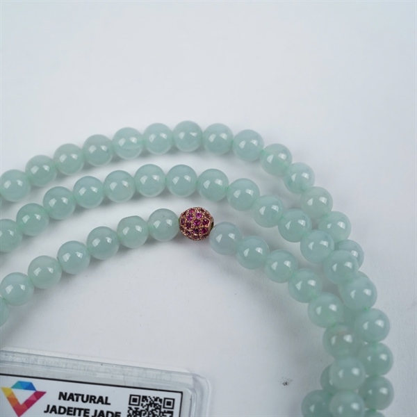 Chuỗi băng xanh nhạt My 116 hạt ly 6.05-5.92 (675932) KG+