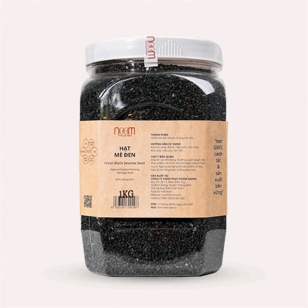 Hạt mè đen Noom 1kg