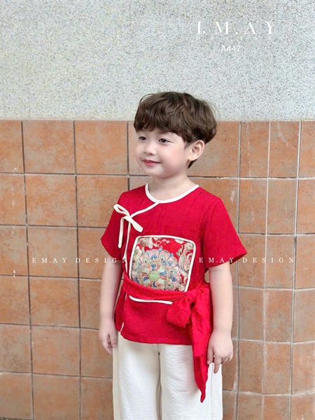 BT set tt họa tiết đỏ (1-10)