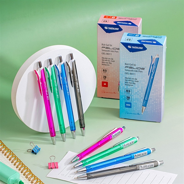 Bút Gel B GELB-011 xanh