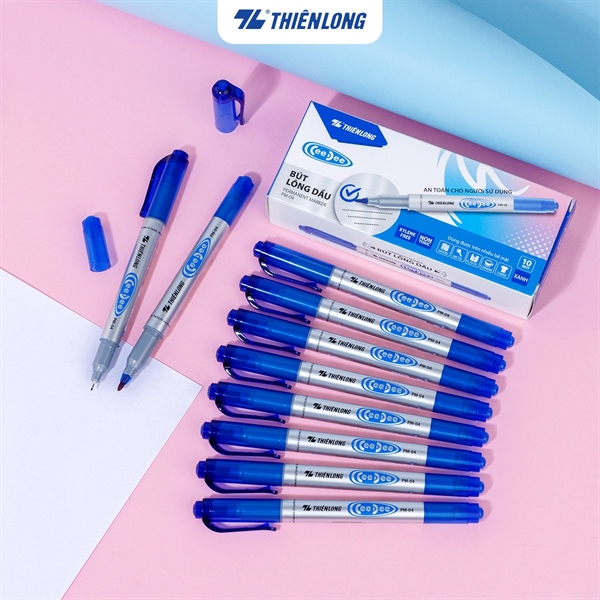 Bút lông dầu PM04 - xanh