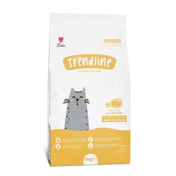 Hạt Trendline Adult mèo lớn vị Gà 1kg