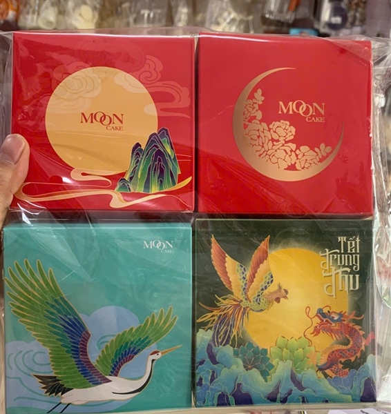 SET 4 HỘP CON TRUNG THU 1 BÁNH <= 250G