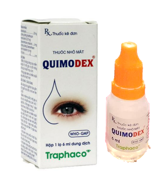 Thuốc nhỏ mắt Quimodex 6ml - Traphaco