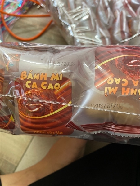 Bánh mì ngọt cacao socola 22g