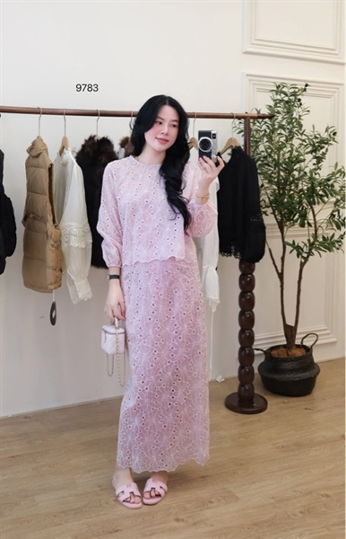 Set hoa lỗ cv ( HỒNG ) 9783