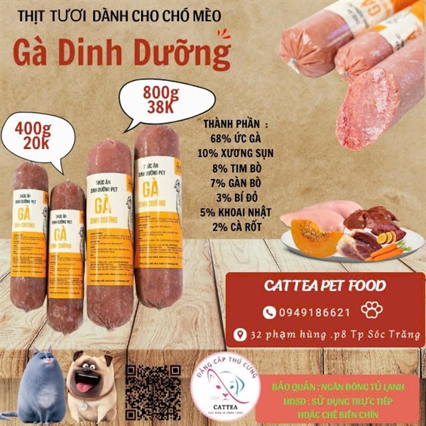 GÀ DINH DUỠNG 800G