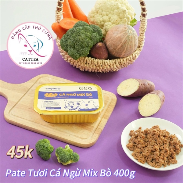 Cá ngừ mix bò 400g