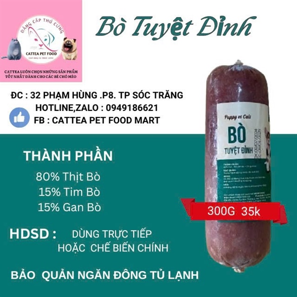 Bò Tuyệt Đỉnh 300g