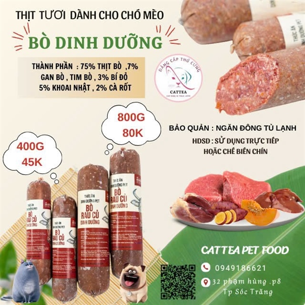 Bò dinh duỡng 400g