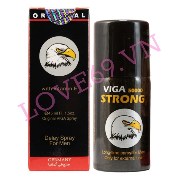 Chai Xịt Kéo Dài Thời Gian Viga 50000 Strong - Chai 45ml