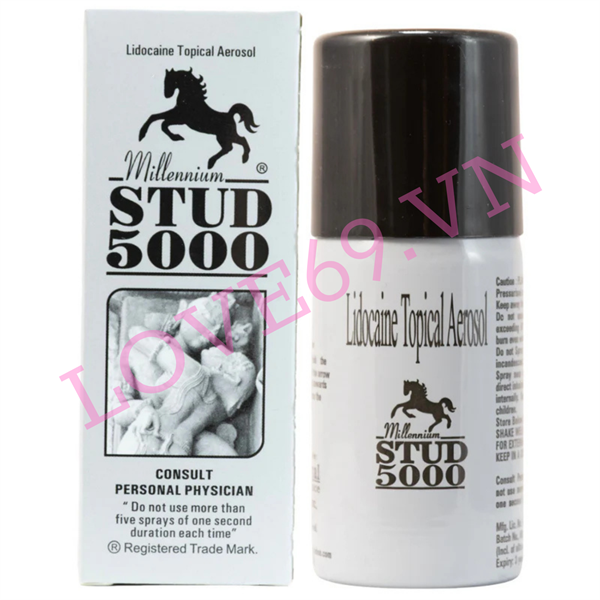 Chai Xịt Kéo Dài Thời Gian STUD 5000 - Chai 20g