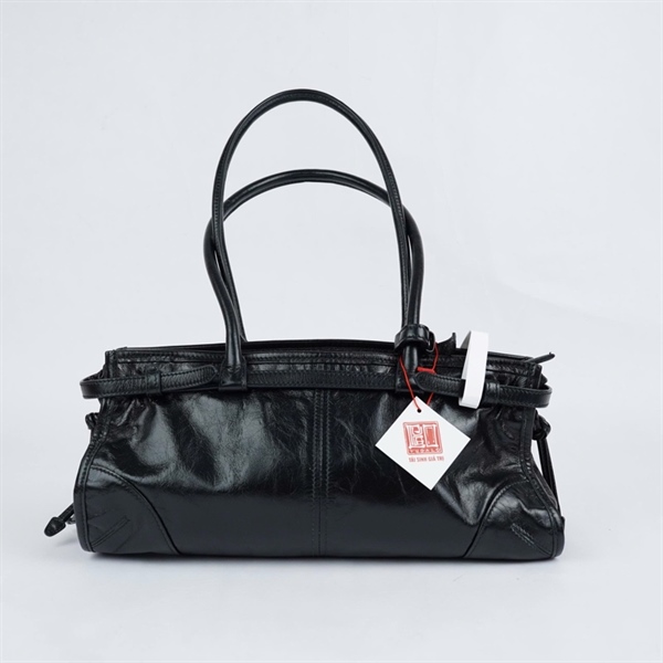 Túi Prada đen sz32 (A-T) KG+