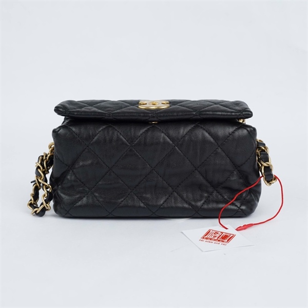 Túi Chanel đen có lót form (31241499) sz18 (A-T) KG+