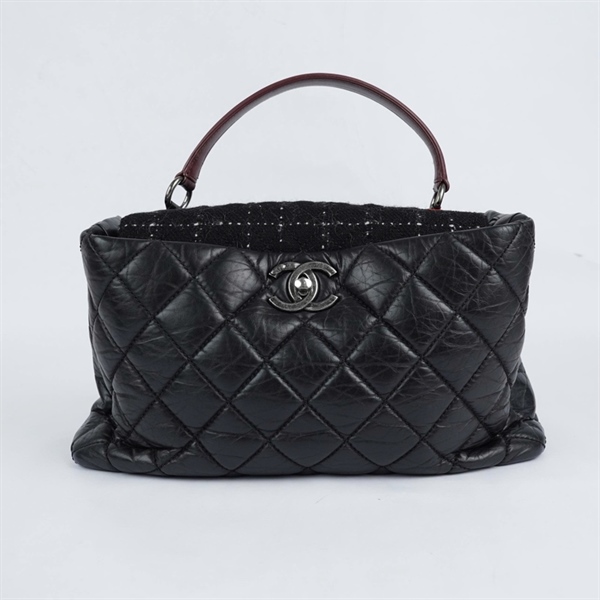 Túi Chanel Portobello đen có lót form (18181649) sz36 (A-T) KG+