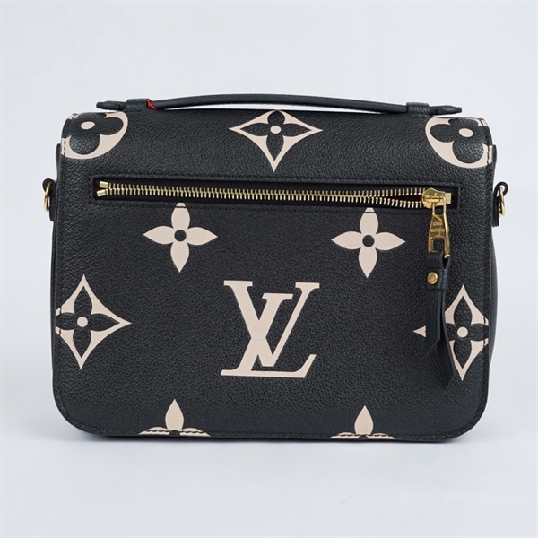 Túi LV Metis đen hoa trắng sz24 (PN)+