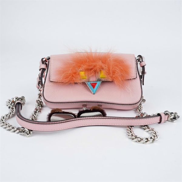 Túi Fendi hồng sz16 (A-T) KG+