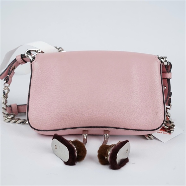 Túi Fendi hồng sz16 (A-T) KG+