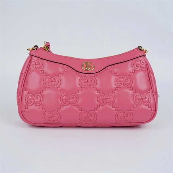 Túi GG kẹp nách hồng 2 strap 25cm+