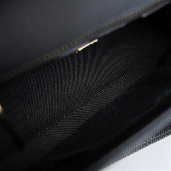 Túi D&G đen in hoa sz25 KG+