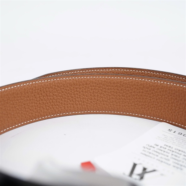 Thắt lưng Hermes xám xanh sz4-108 (A-T) KG+