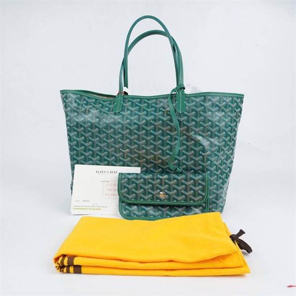 Túi Goyard Tote xanh kèm ví sz34-46 (A-T) KG+