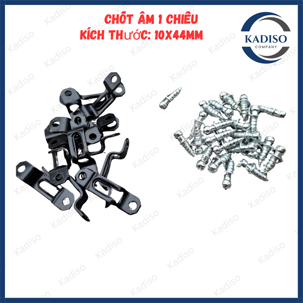 Chốt âm 1 chiều và 2 chiều