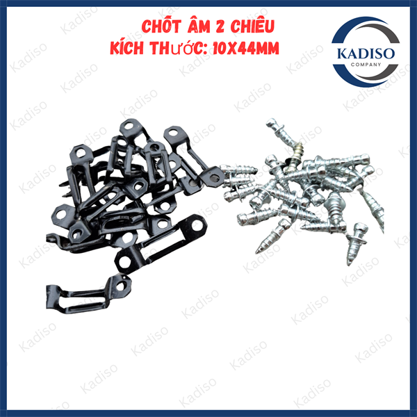 Chốt âm 1 chiều và 2 chiều
