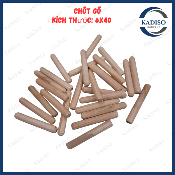 Chốt gỗ 40mm