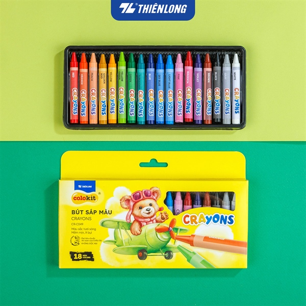 Sáp 18 màu TL CR-C049
