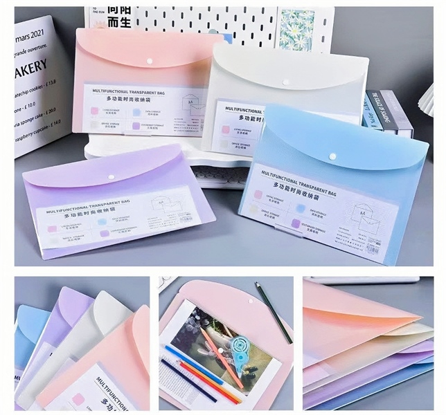 Túi tài liệu A5 nhiều màu